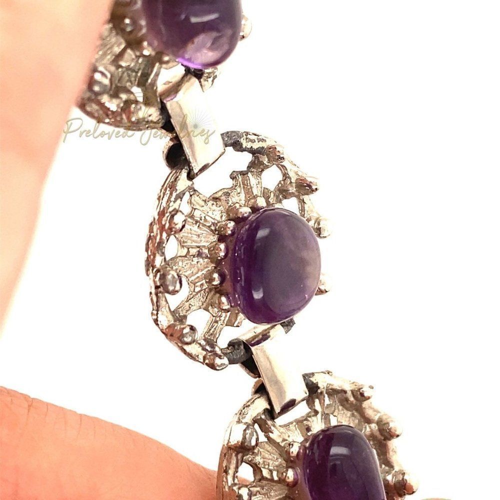 Amethysts Bracelet (d) - Picture 3 of 7